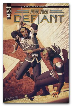Star Trek Defiant #23 cover a
