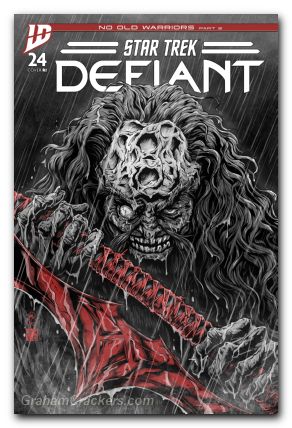 Star Trek Defiant #24 cover c okazaki variant