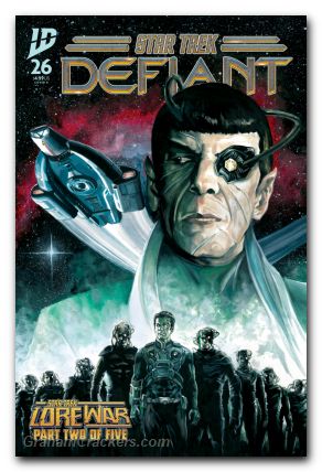 Star Trek Defiant #26 cover b woodward variant