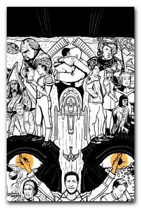 Star Trek Defiant #26 cover c lendl virgin variant