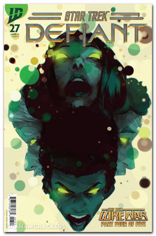 Star Trek Defiant #27 cover b simeone variant