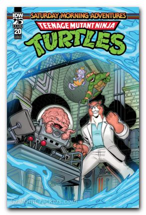 Teenage Mutant Ninja Turtles Saturday Morning Adventures #20 (2023) cover b medel variant