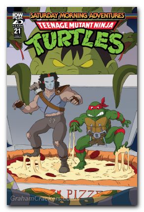 Teenage Mutant Ninja Turtles Saturday Morning Adventures #21 (2023) cover a