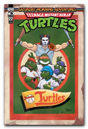 Teenage Mutant Ninja Turtles Saturday Morning Adventures #22 (2023) cover b fridolfs variant
