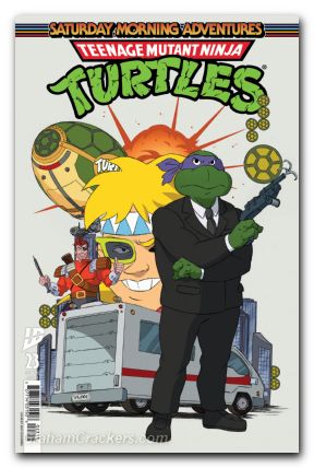 Teenage Mutant Ninja Turtles Saturday Morning Adventures #23 (2023) cover a