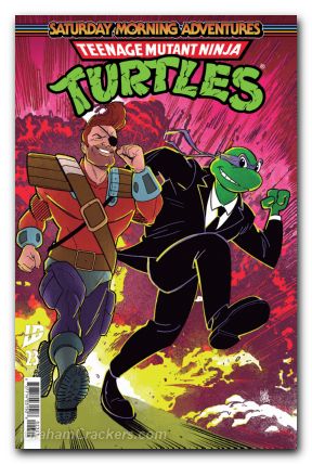 Teenage Mutant Ninja Turtles Saturday Morning Adventures #23 (2023) cover b cunha variant