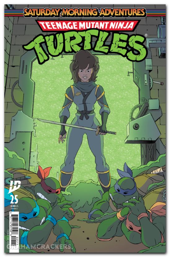 Teenage Mutant Ninja Turtles Saturday Morning Adventures #25 (2023) cover a