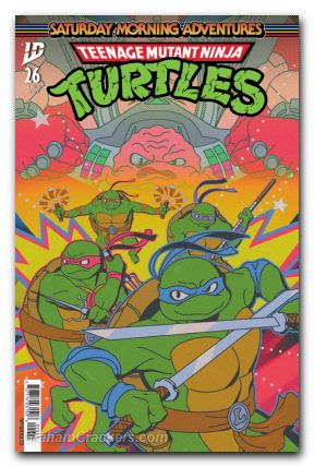 Teenage Mutant Ninja Turtles Saturday Morning Adventures #26 (2023) cover b boxerbun variant