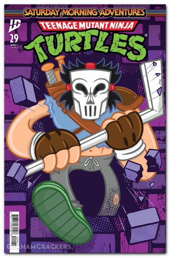 Teenage Mutant Ninja Turtles Saturday Morning Adventures #29 (2023) cover b chogrin variant