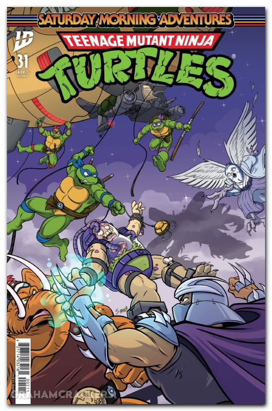Teenage Mutant Ninja Turtles Saturday Morning Adventures #31 (2023) cover a