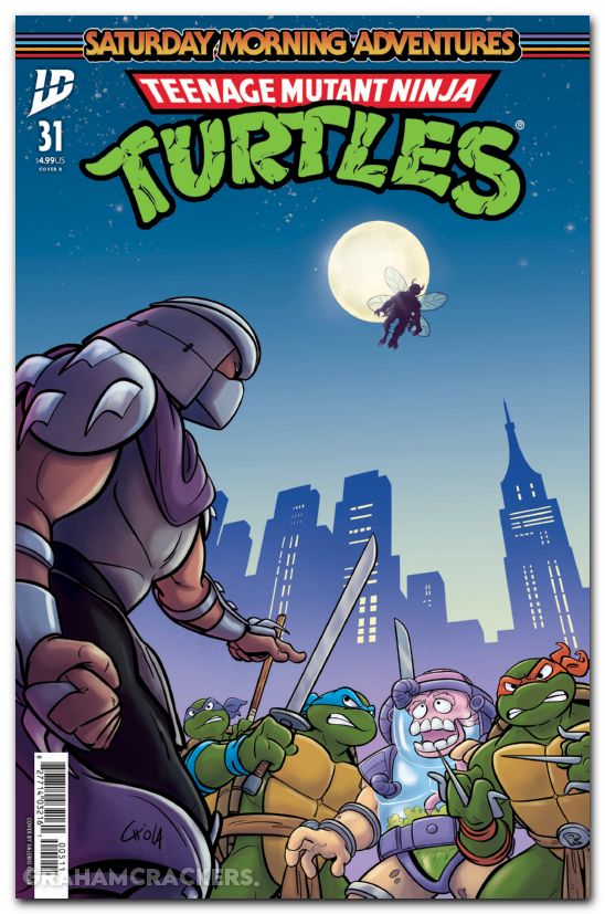 Teenage Mutant Ninja Turtles Saturday Morning Adventures #31 (2023) cover b chiola variant