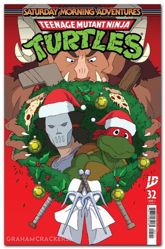 Teenage Mutant Ninja Turtles Saturday Morning Adventures #32 (2023) cover a