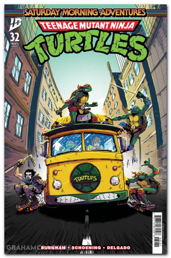 Teenage Mutant Ninja Turtles Saturday Morning Adventures #32 (2023) cover c joyce variant