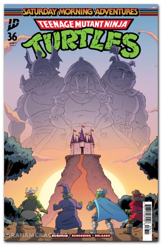 Teenage Mutant Ninja Turtles Saturday Morning Adventures #36 (2023) cover a