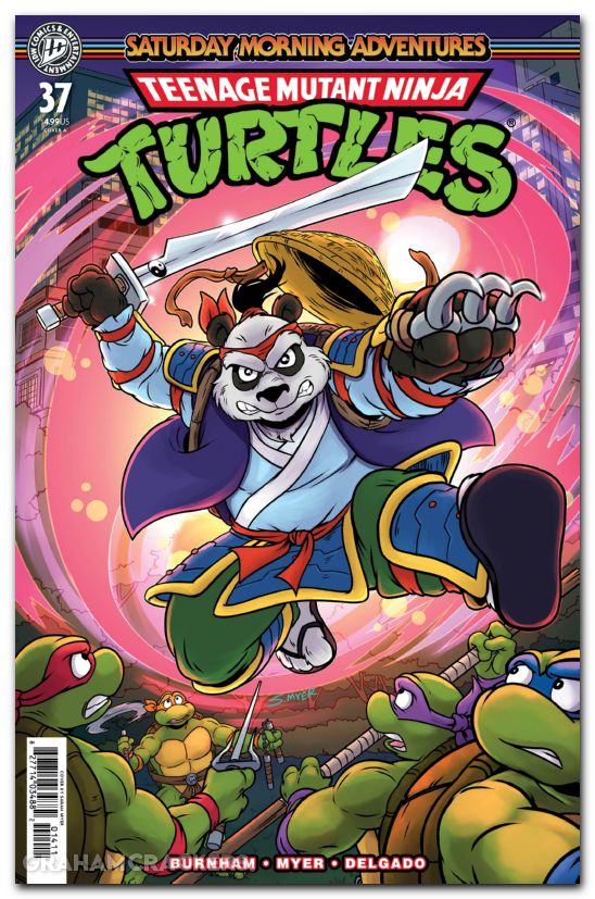 Teenage Mutant Ninja Turtles Saturday Morning Adventures #37 (2023) cover a