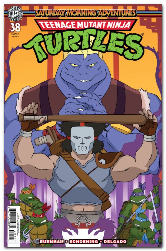 Teenage Mutant Ninja Turtles Saturday Morning Adventures #38 (2023) cover a