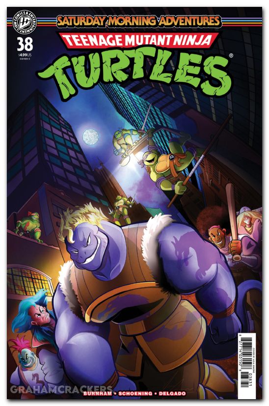 Teenage Mutant Ninja Turtles Saturday Morning Adventures #38 (2023) cover c simone variant