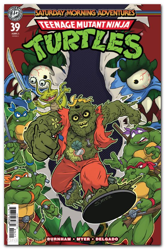 Teenage Mutant Ninja Turtles Saturday Morning Adventures #39 (2023) cover a