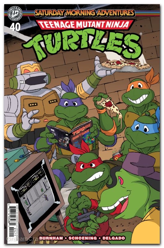 Teenage Mutant Ninja Turtles Saturday Morning Adventures #40 (2023) cover a