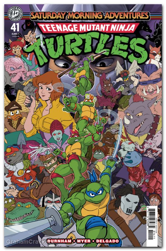 Teenage Mutant Ninja Turtles Saturday Morning Adventures #41 (2023) cover a