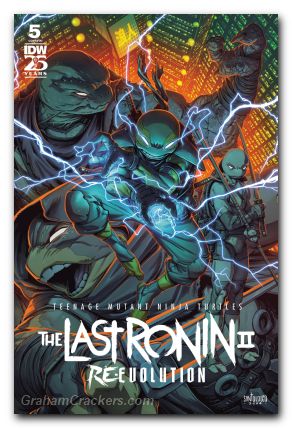 Teenage Mutant Ninja Turtles The Last Ronin II Re Evolution #5 cover e santolouco variant