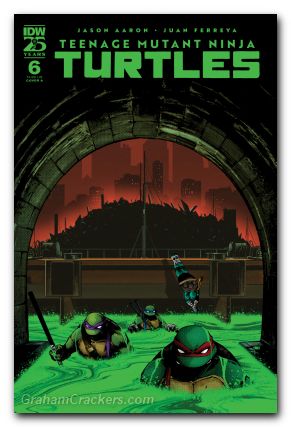 Teenage Mutant Ninja Turtles #6 (2024) cover a