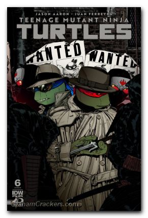 Teenage Mutant Ninja Turtles #6 (2024) cover e boneface variant