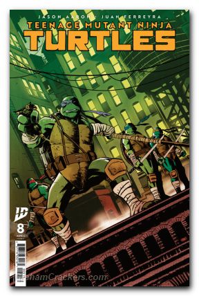 Teenage Mutant Ninja Turtles #8 (2024) cover a