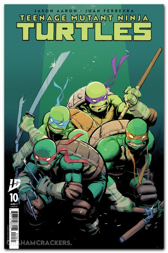 Teenage Mutant Ninja Turtles #10 (2024) cover h rossmo variant