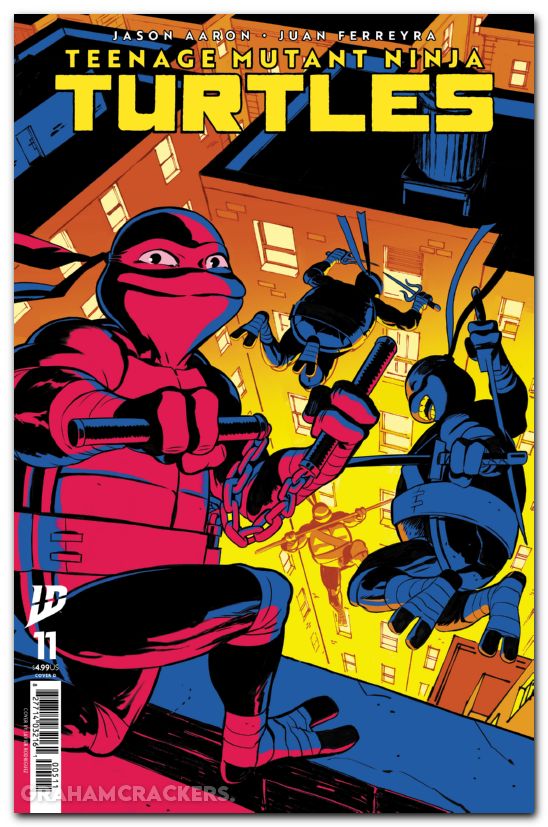 Teenage Mutant Ninja Turtles #11 (2024) cover d rodríguez variant