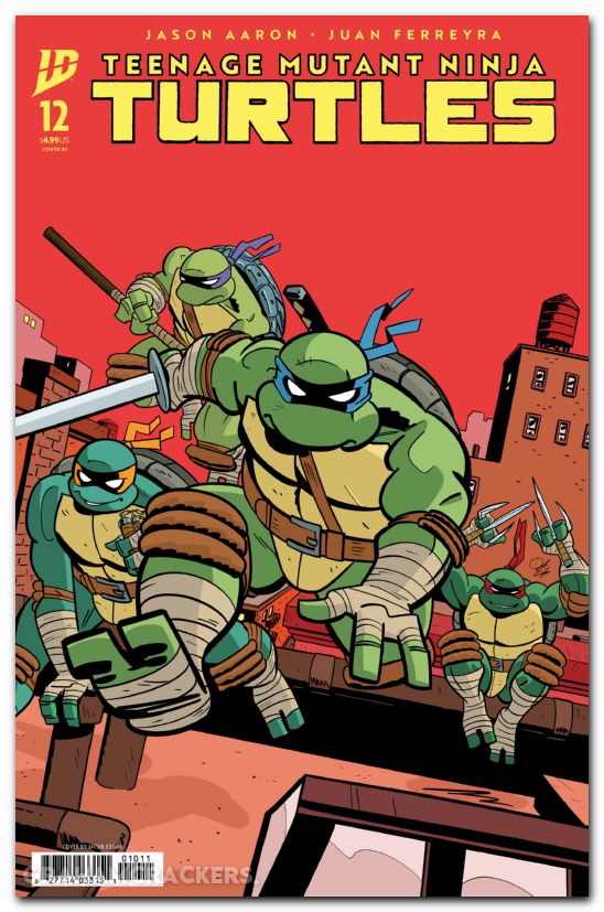 Teenage Mutant Ninja Turtles #12 (2024) cover g edgar variant