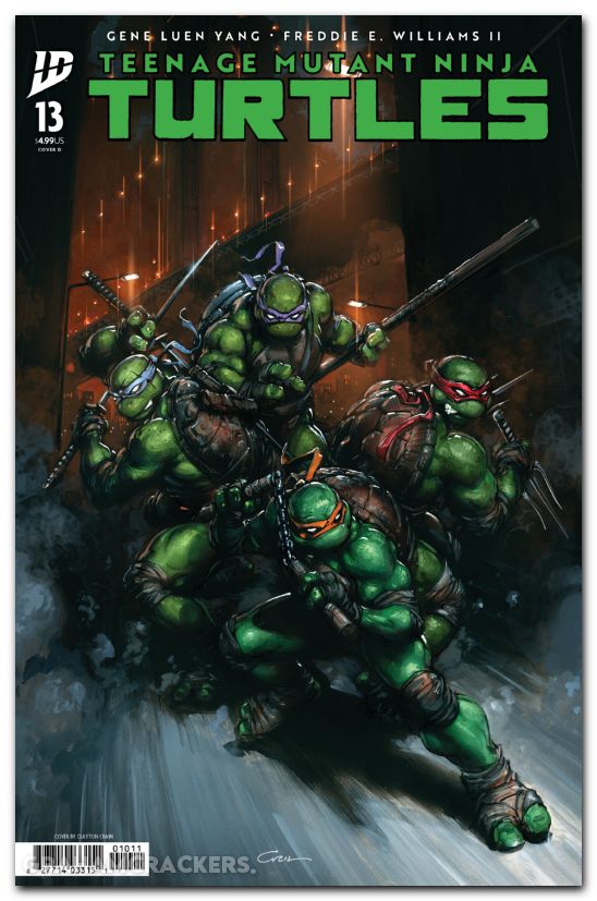 Teenage Mutant Ninja Turtles #13 (2024) cover d crain variant