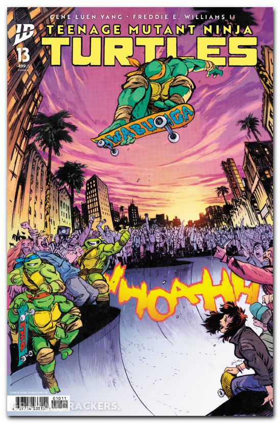 Teenage Mutant Ninja Turtles #13 (2024) cover e johnson variant