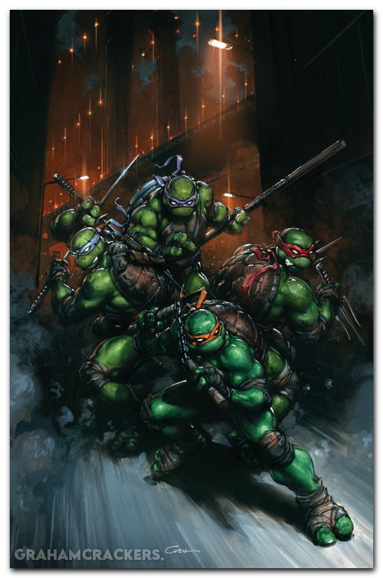 Teenage Mutant Ninja Turtles #13 (2024) cover h crain virgin variant