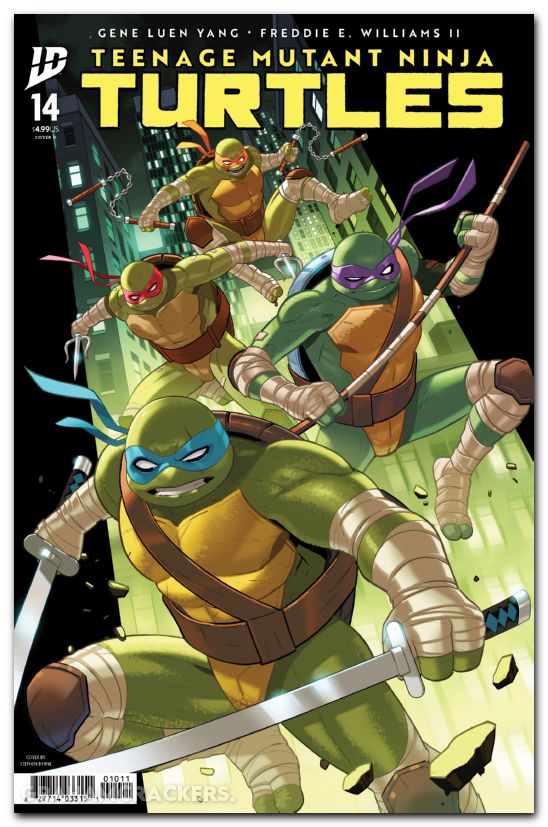 Teenage Mutant Ninja Turtles #14 (2024) cover d byrne variant