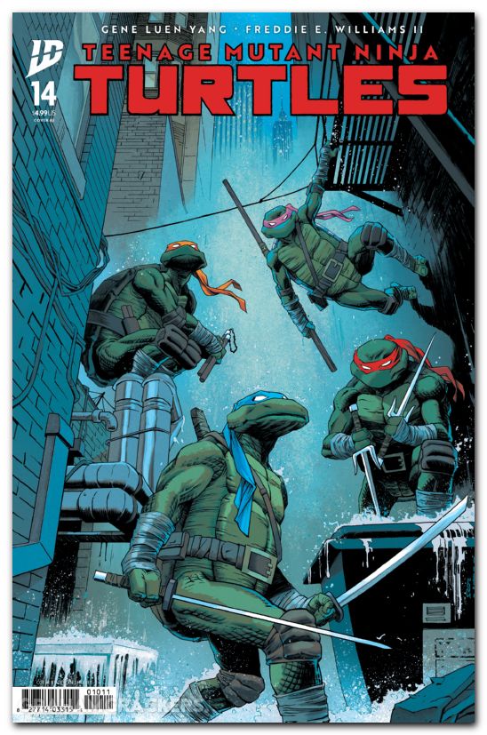 Teenage Mutant Ninja Turtles #14 (2024) cover g shalvey variant