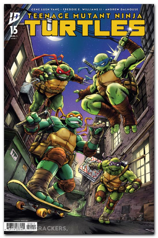 Teenage Mutant Ninja Turtles #15 (2024) cover c lee variant