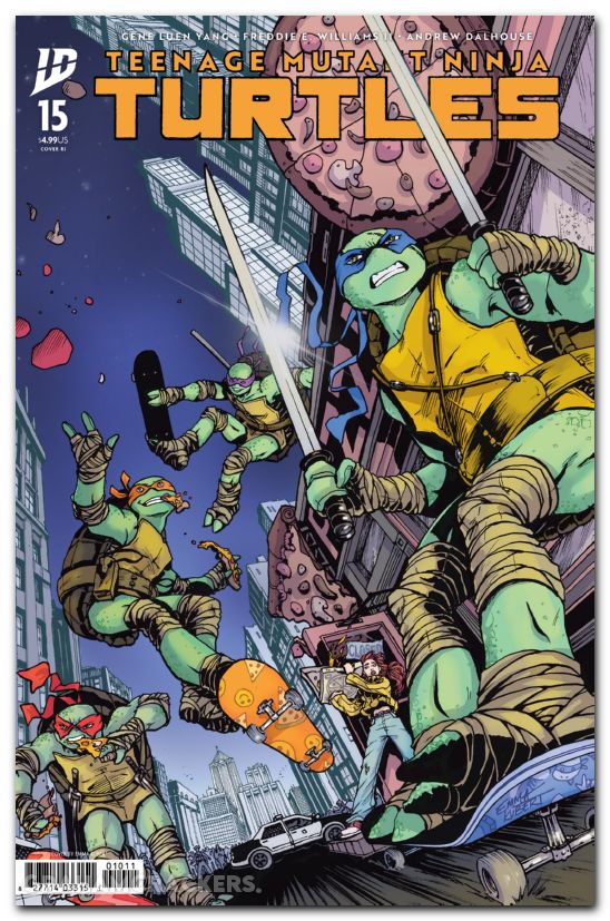 Teenage Mutant Ninja Turtles #15 (2024) cover f kubert variant