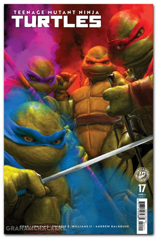 Teenage Mutant Ninja Turtles #17 (2024) cover c spears variant