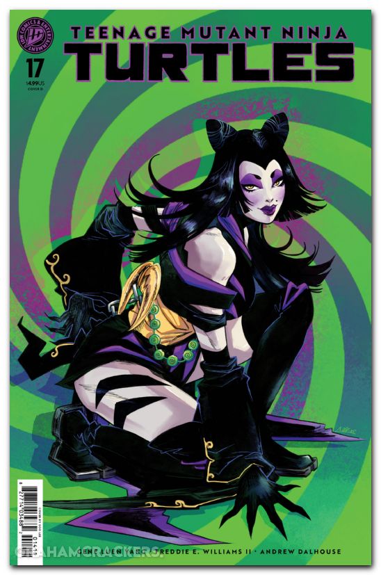 Teenage Mutant Ninja Turtles #17 (2024) cover d lee variant