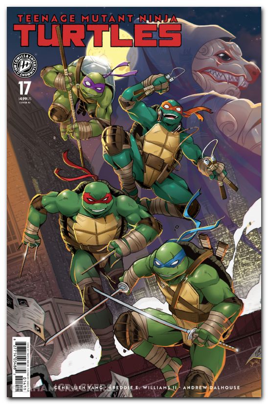 Teenage Mutant Ninja Turtles #17 (2024) cover f mercer variant