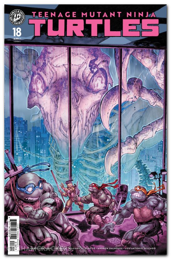 Teenage Mutant Ninja Turtles #18 (2024) cover a
