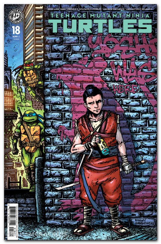 Teenage Mutant Ninja Turtles #18 (2024) cover b eastman variant