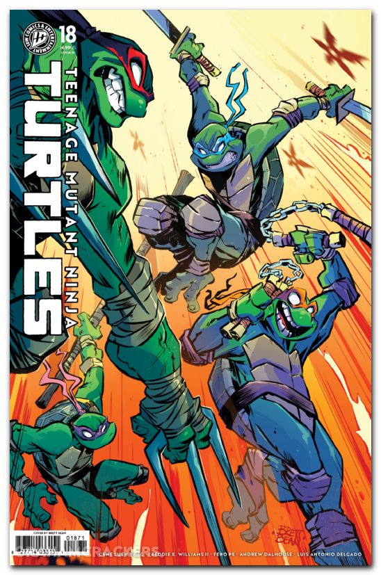 Teenage Mutant Ninja Turtles #18 (2024) cover f edgar variant