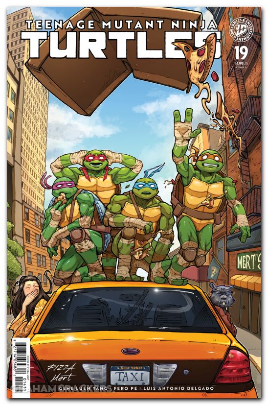 Teenage Mutant Ninja Turtles #19 (2024) cover d mert variant