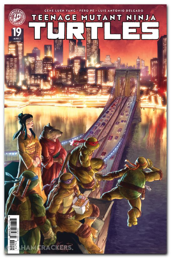 Teenage Mutant Ninja Turtles #19 (2024) cover f pe variant