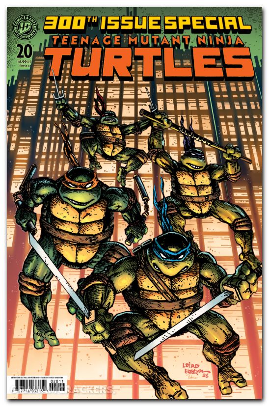 Teenage Mutant Ninja Turtles #20 (2024) 300th issue special cover b eastman variant