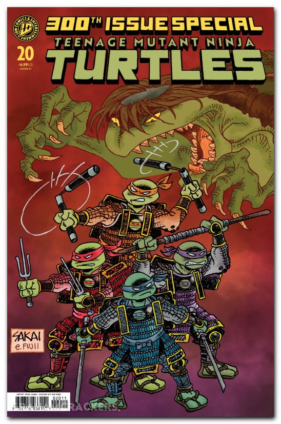 Teenage Mutant Ninja Turtles #20 (2024) 300th issue special cover i sakai variant
