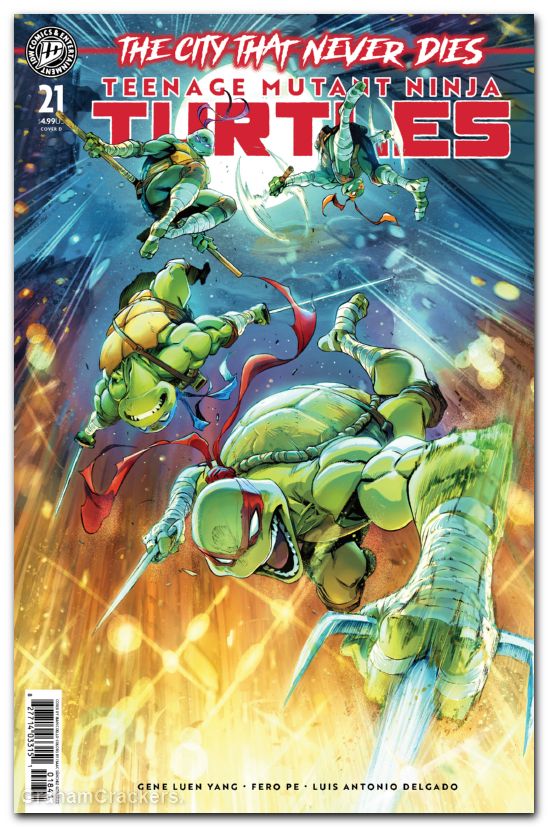Teenage Mutant Ninja Turtles #21 (2024) cover d coello variant