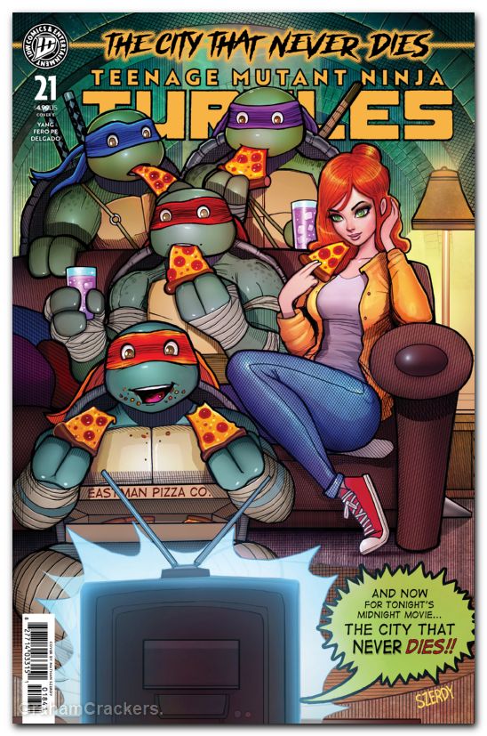 Teenage Mutant Ninja Turtles #21 (2024) cover e szerdy variant